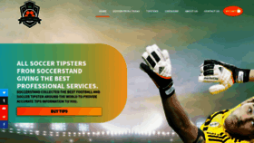What Soccerstand.tips website looked like in 2020 (3 years ago)