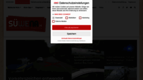 What Suedwestfalennachrichten.de website looked like in 2020 (3 years ago)