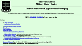 What Samilitaryhistory.org website looked like in 2020 (3 years ago)