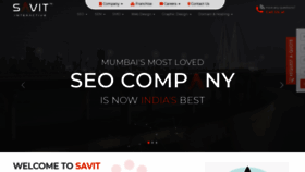 What Savit.in website looked like in 2020 (3 years ago)