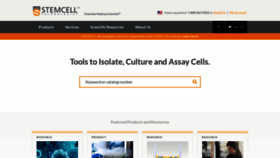 What Stemcell.com website looked like in 2020 (3 years ago)