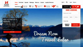 What Swiss-belhotel.com website looked like in 2020 (3 years ago)