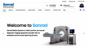 What Sanrad.in website looked like in 2020 (3 years ago)