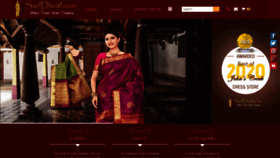 What Saridhoti.com website looked like in 2020 (5 years ago)