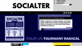 What Socialter.fr website looked like in 2020 (3 years ago)