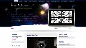 What Scientology-cult.com website looked like in 2020 (3 years ago)