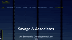 What Savageassocs.com website looked like in 2020 (3 years ago)