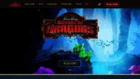 What Schoolofdragons.com website looked like in 2020 (3 years ago)