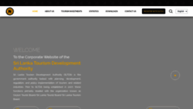 What Sltda.gov.lk website looked like in 2020 (3 years ago)