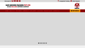 What Safepackersmovers.com website looked like in 2020 (3 years ago)