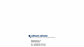 What Software-edmaier.de website looked like in 2020 (3 years ago)