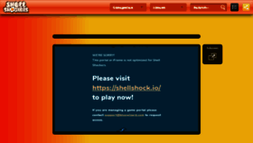 What Shell-shockers.io website looked like in 2020 (3 years ago)