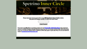 What Spetrinoinnercircle.com website looked like in 2020 (3 years ago)