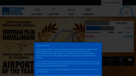What Sabihagokcen.aero website looked like in 2020 (3 years ago)