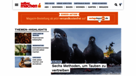 What Selbermachen.de website looked like in 2020 (5 years ago)