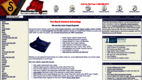 What Stockinteriors.com website looked like in 2020 (3 years ago)