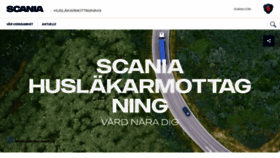 What Scaniahalsocenter.se website looked like in 2020 (3 years ago)