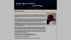 What Subbirkumardatta.com website looked like in 2020 (4 years ago)