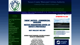 What Scmua.org website looked like in 2020 (3 years ago)