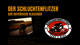 What Schluchtenflitzer.de website looked like in 2020 (3 years ago)