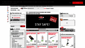 What Sip-scootershop.com website looked like in 2020 (3 years ago)