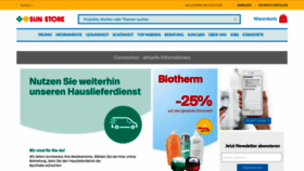 What Sunstore.ch website looked like in 2020 (3 years ago)