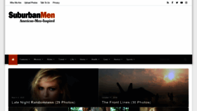 What Suburbanmen.com website looked like in 2020 (3 years ago)
