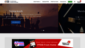 What Siap-ppdb.com website looked like in 2020 (3 years ago)