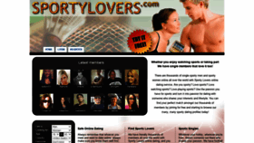 What Sportylovers.com website looked like in 2020 (3 years ago)