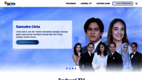 What Sctv.co.id website looked like in 2020 (3 years ago)