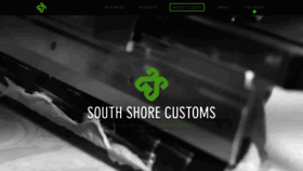 What Southshorecustoms.com website looked like in 2020 (3 years ago)