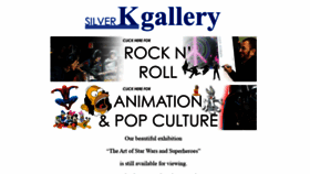What Silverkgallery.com.au website looked like in 2020 (3 years ago)