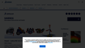 What Simpack.com website looked like in 2020 (3 years ago)