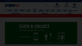 What Screwfix.com website looked like in 2020 (3 years ago)