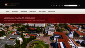 What Sdsu.edu website looked like in 2020 (3 years ago)
