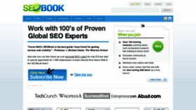 What Seobook.com website looked like in 2020 (3 years ago)