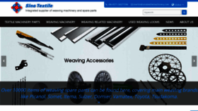 What Sinotextilemachinery.com website looked like in 2020 (3 years ago)