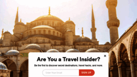 What Smartertravel.com website looked like in 2020 (3 years ago)
