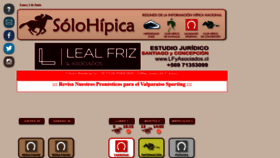 What Solohipica.cl website looked like in 2020 (3 years ago)