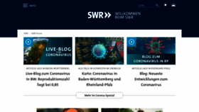 What Swr.de website looked like in 2020 (3 years ago)