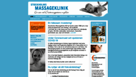 What Sthlmsmassageklinik.se website looked like in 2020 (3 years ago)