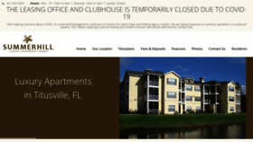 What Summerhilltitusville.com website looked like in 2020 (3 years ago)