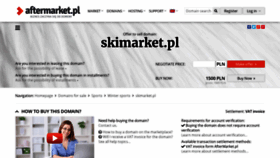 What Skimarket.pl website looked like in 2020 (3 years ago)