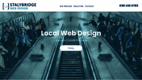 What Stalybridgewebdesign.com website looked like in 2020 (3 years ago)