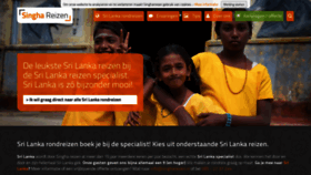 What Singhareizen.nl website looked like in 2020 (3 years ago)