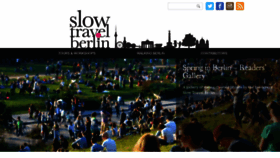 What Slowtravelberlin.com website looked like in 2020 (3 years ago)