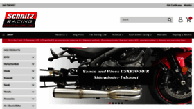 What Store.schnitzracing.com website looked like in 2020 (3 years ago)