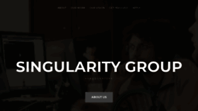 What Singularitygroup.net website looked like in 2020 (3 years ago)