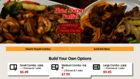 What Superbuffet80.com website looked like in 2020 (3 years ago)