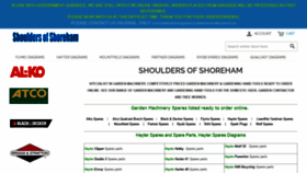 What Shouldersofshoreham.co.uk website looked like in 2020 (3 years ago)